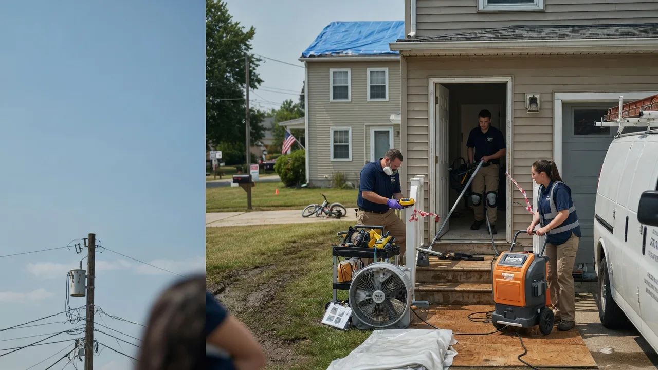 Water Damage Repair in Allison Park, PA near me